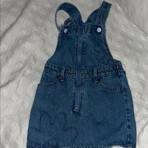 Old Navy Blue Denim Kids Overall Dress